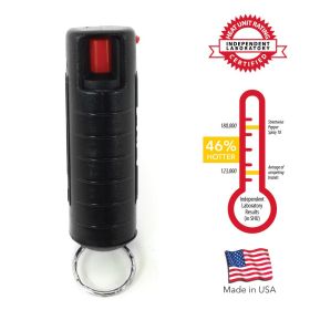 Streetwise 18 Stream Pepper Spray 0.5 oz Hard-case (Color: purple)
