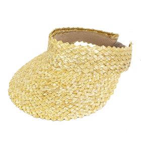 Cleobella Braided Straw Visor Hat (Color: Natural)
